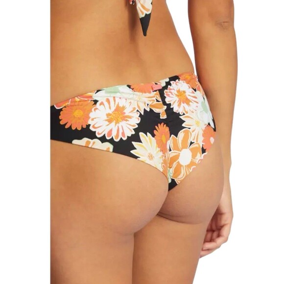 ROXY Printed beach Classic Cheeky‎ bottom Floral KVj6  multi XXL - Picture 1 of 5